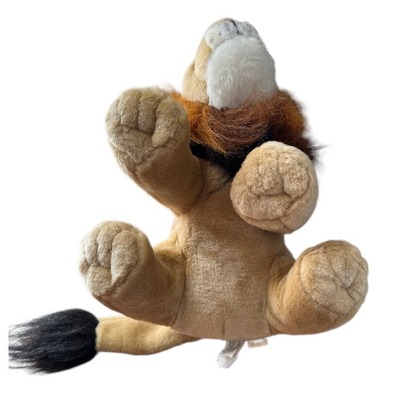 WWF Adoption Wild Republic Plush Lion Stuffed Animal 13” King Of The Jungle K&M - Picture 5 of 5